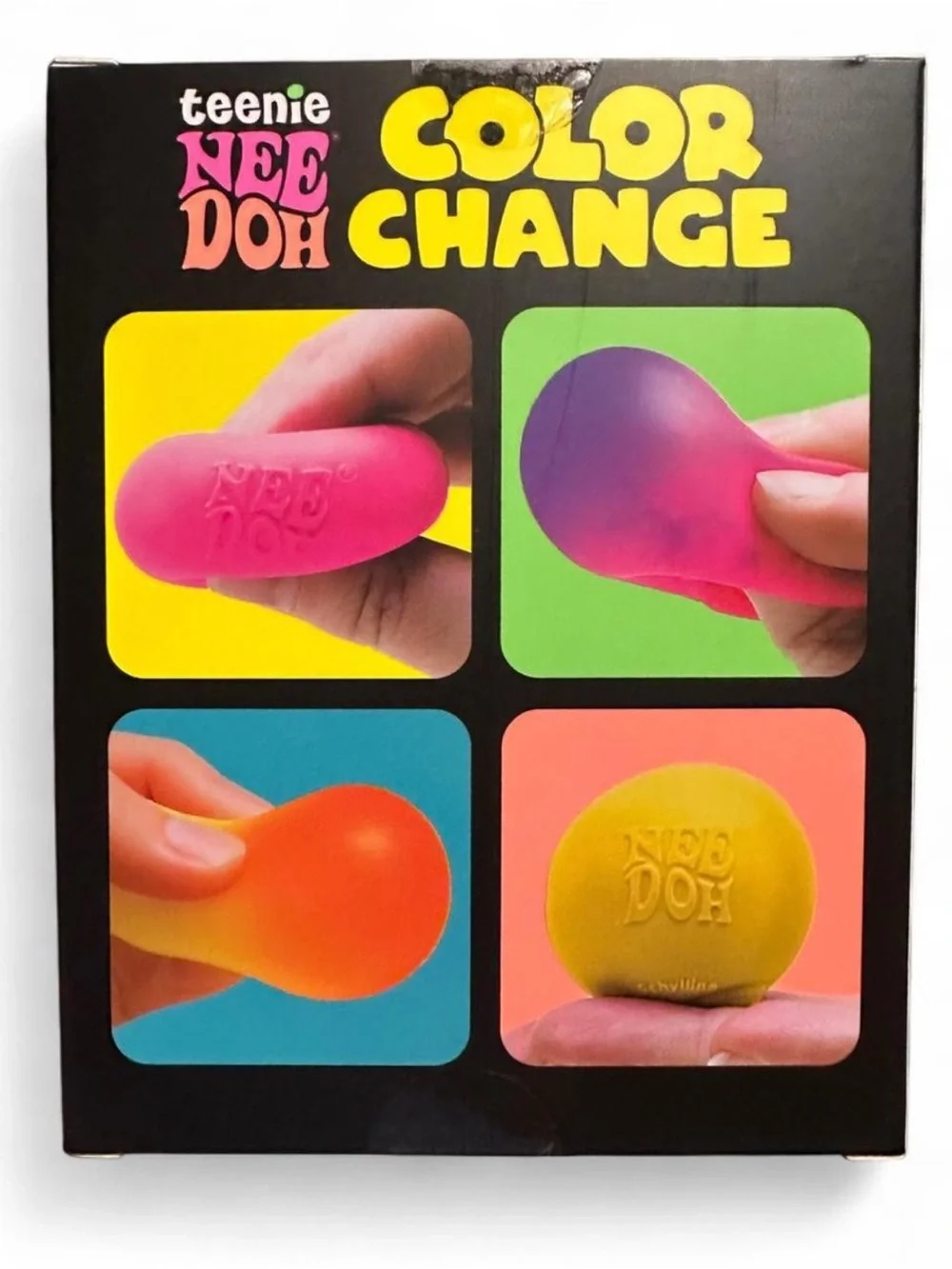 Rare Schylling NeedOh color change 4 pack colorful viral squishy sensory toy